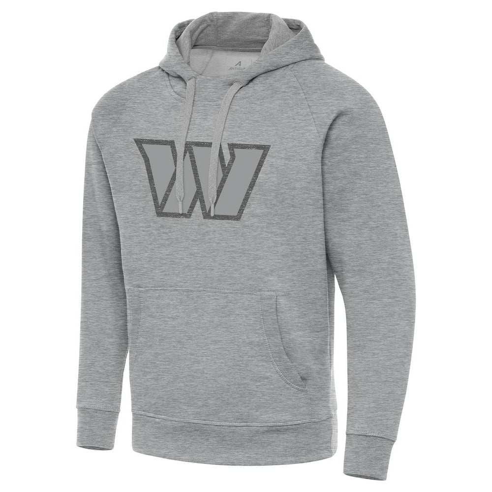 Washington Commanders Antigua Victory Hoodie Heather Gray | NFL