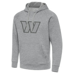 Washington Commanders Antigua Victory Hoodie Heather Gray | NFL