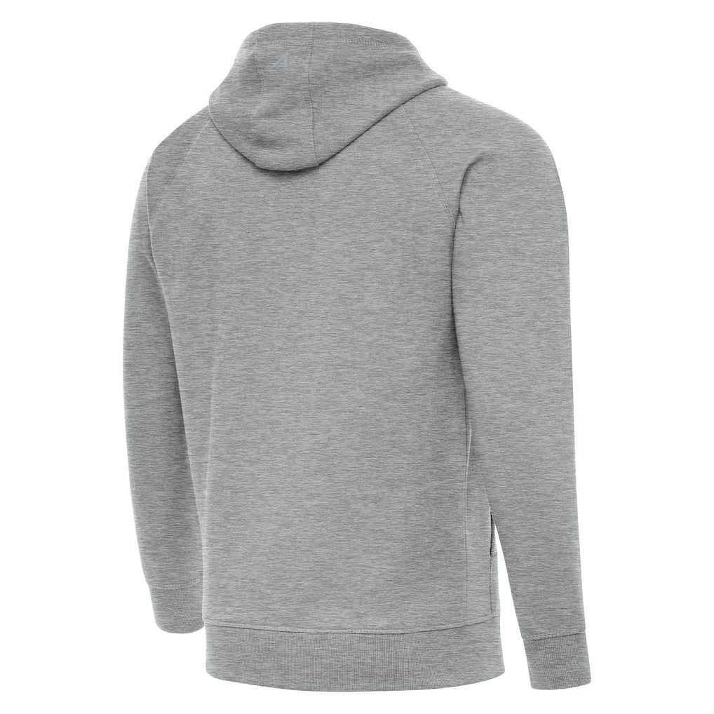 Miami Dolphins Antigua Victory Hoodie Heather Gray | NFL