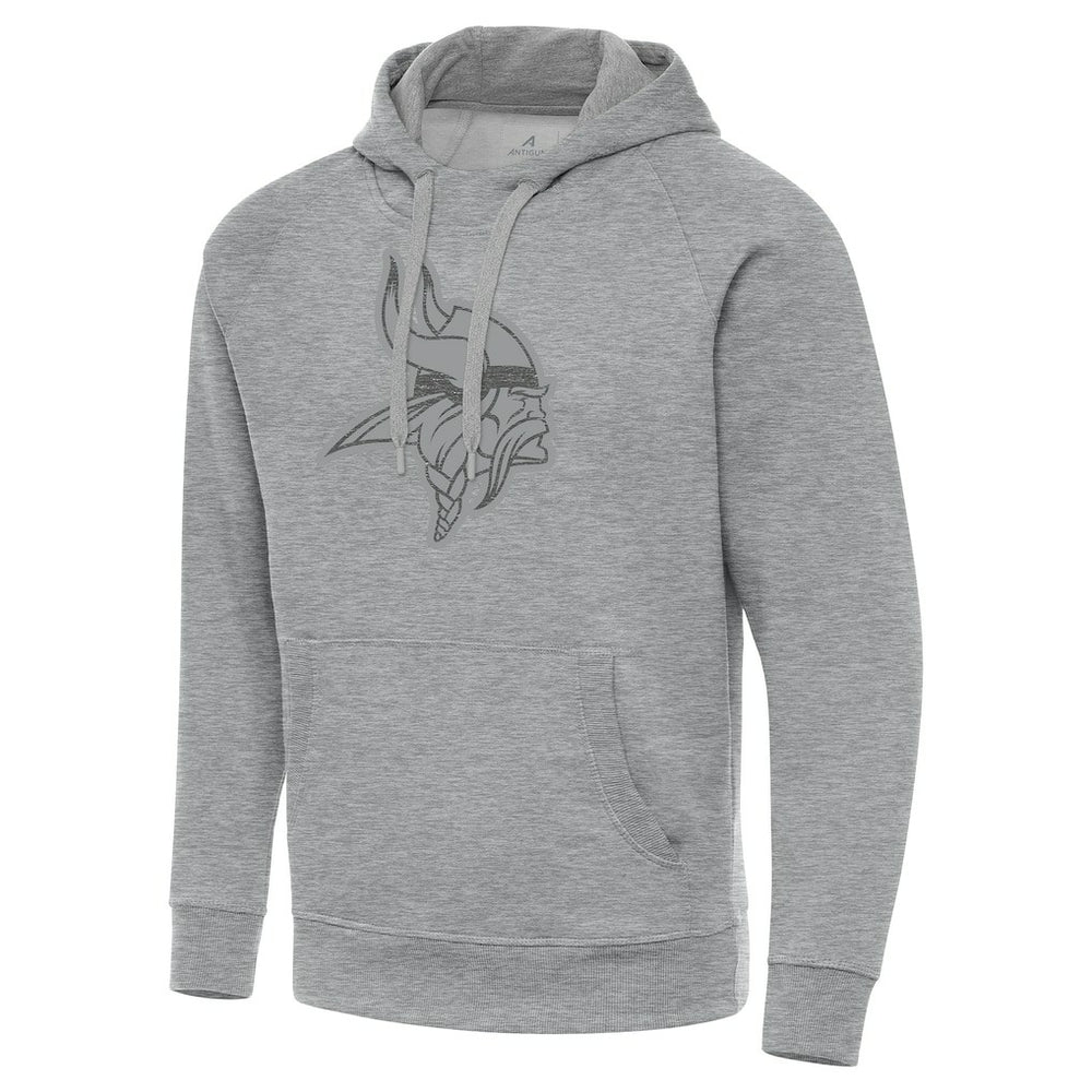 Minnesota Vikings Antigua Victory Hoodie Heather Gray | NFL