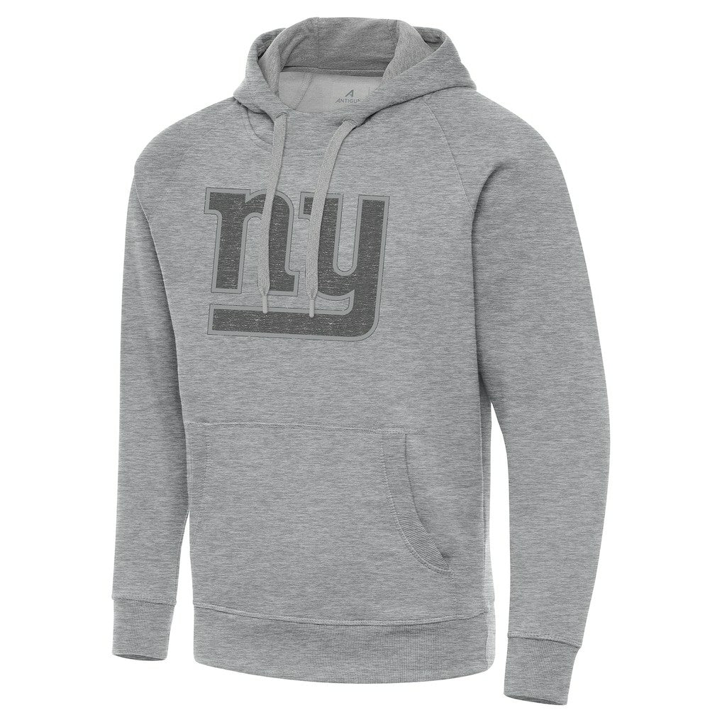New York Giants Antigua Victory Hoodie Heather Gray | NFL