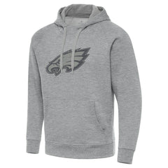 Philadelphia Eagles Antigua Victory Hoodie Heather Gray | NFL