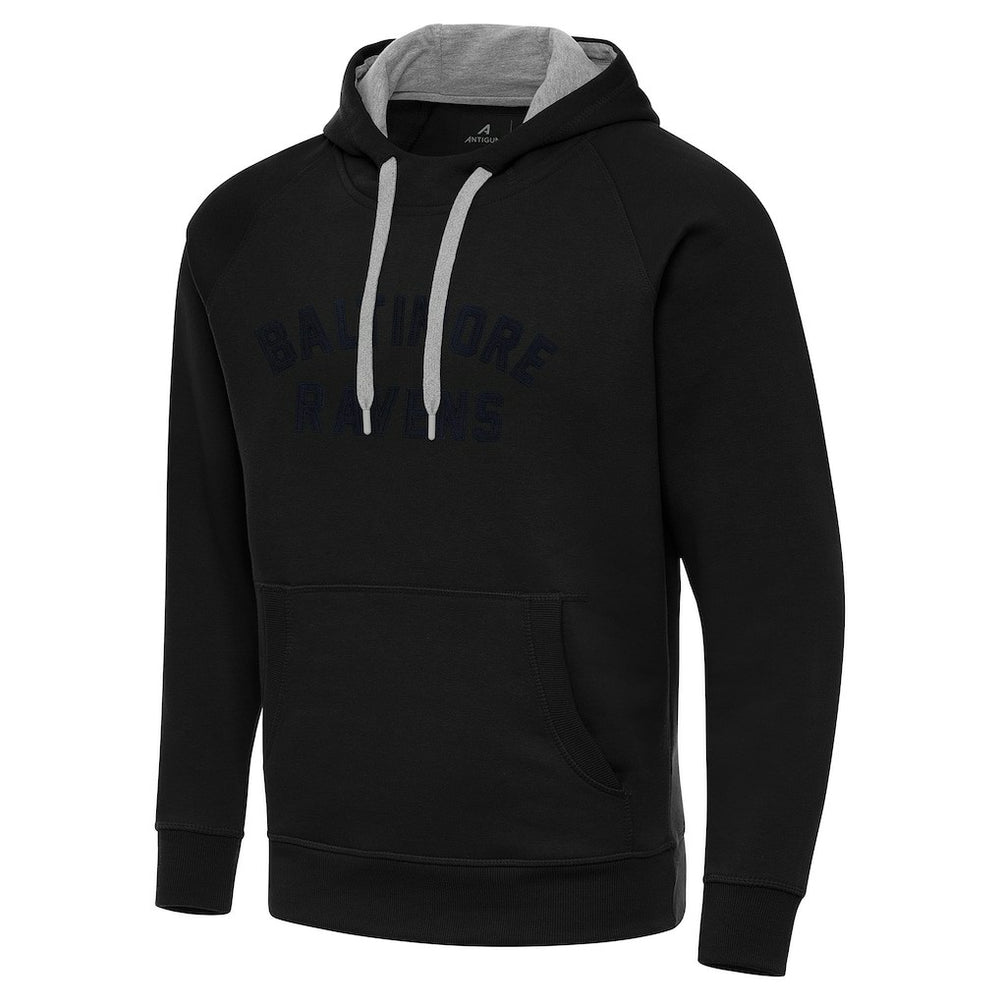 Baltimore Ravens Antigua Victory Hoodie Black | NFL