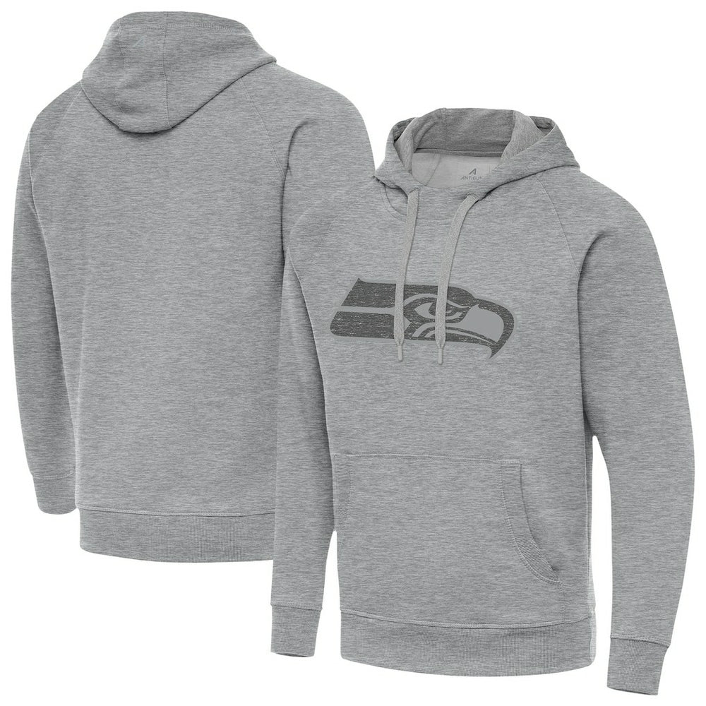 Seattle Seahawks Antigua Victory Hoodie Heather Gray | NFL