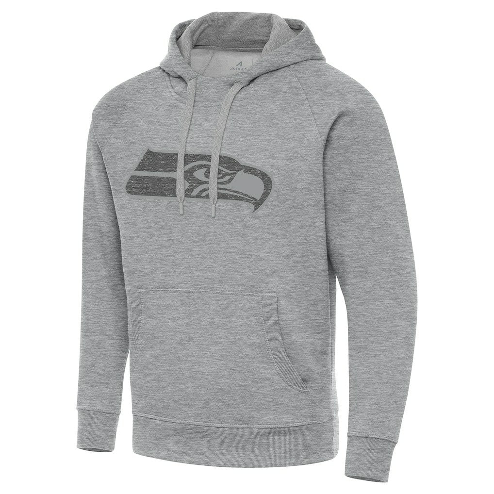 Seattle Seahawks Antigua Victory Hoodie Heather Gray | NFL