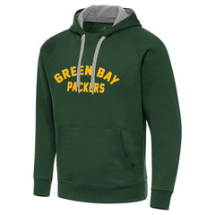 Green Bay Packers Antigua Victory Hoodie Hunter Green | NFL