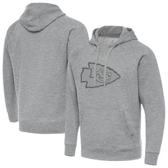 Kansas City Chiefs Antigua Victory Hoodie Heather Gray | NFL