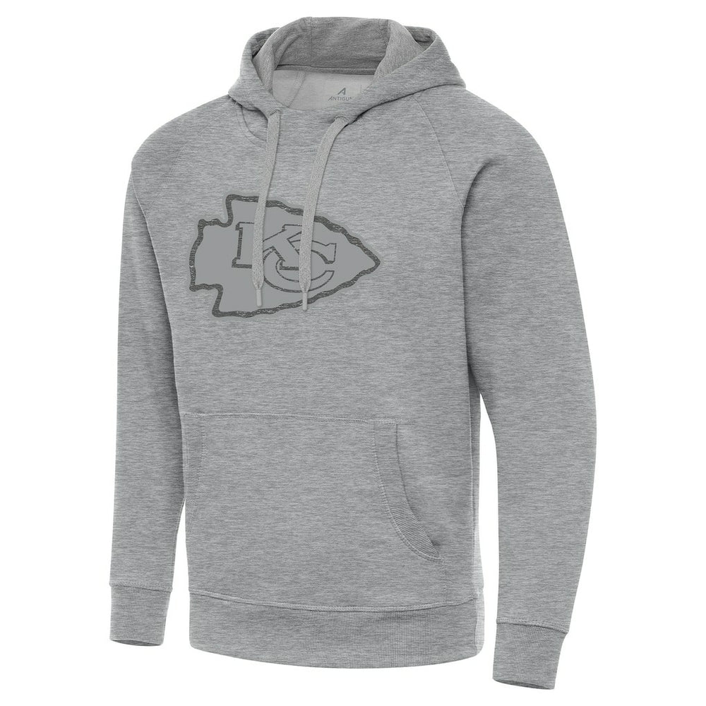 Kansas City Chiefs Antigua Victory Hoodie Heather Gray | NFL
