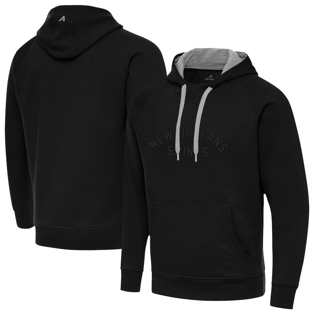 New Orleans Saints Antigua Victory Hoodie Black | NFL