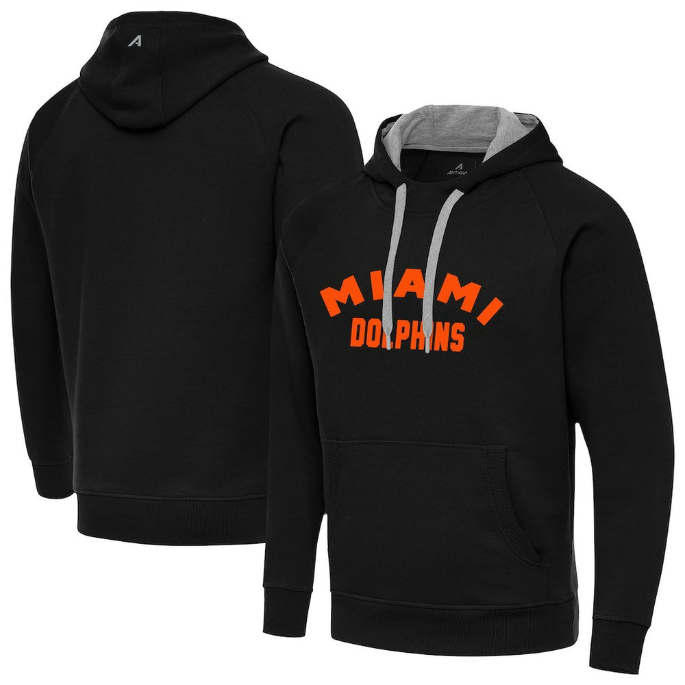 Miami Dolphins Antigua Victory Hoodie Black | NFL
