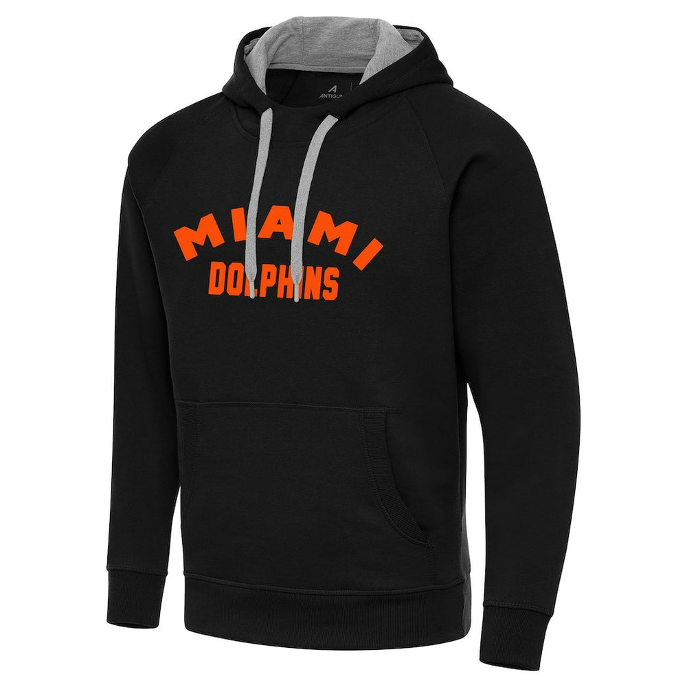 Miami Dolphins Antigua Victory Hoodie Black | NFL