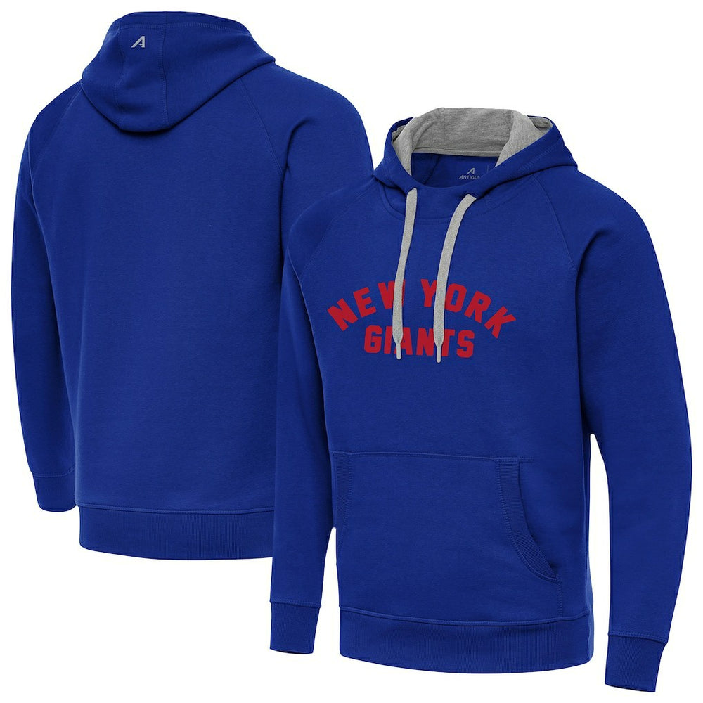 New York Giants Antigua Victory Hoodie Royal | NFL