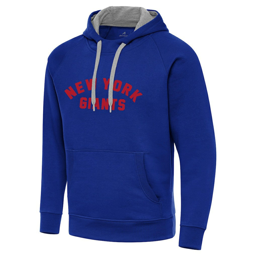 New York Giants Antigua Victory Hoodie Royal | NFL