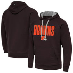 Cleveland Browns Antigua Victory Hoodie Brown | NFL