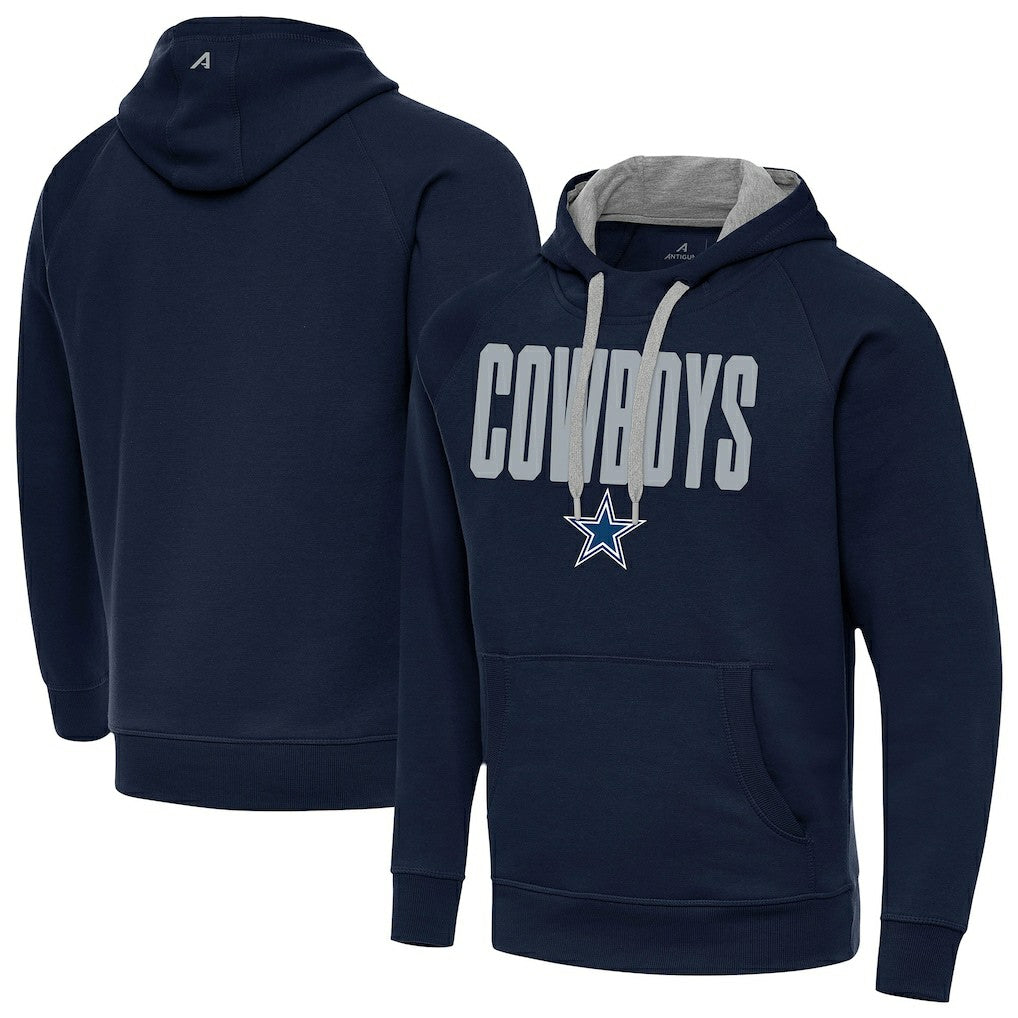 Dallas Cowboys Antigua Victory Hoodie Navy | NFL