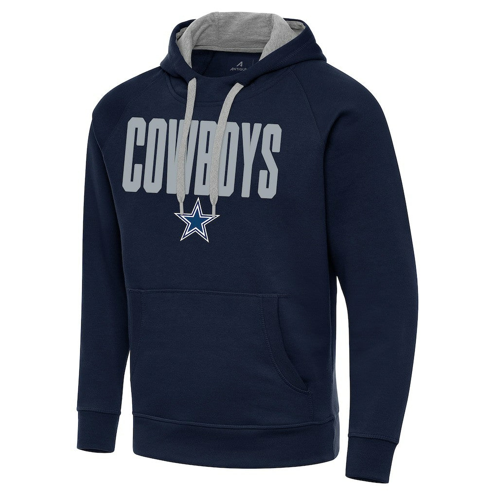 Dallas Cowboys Antigua Victory Hoodie Navy | NFL