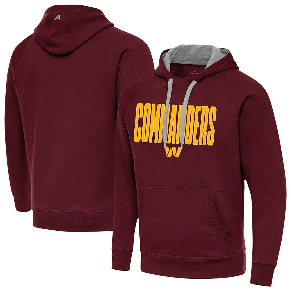 Washington Commanders Antigua Victory Hoodie Burgundy | NFL
