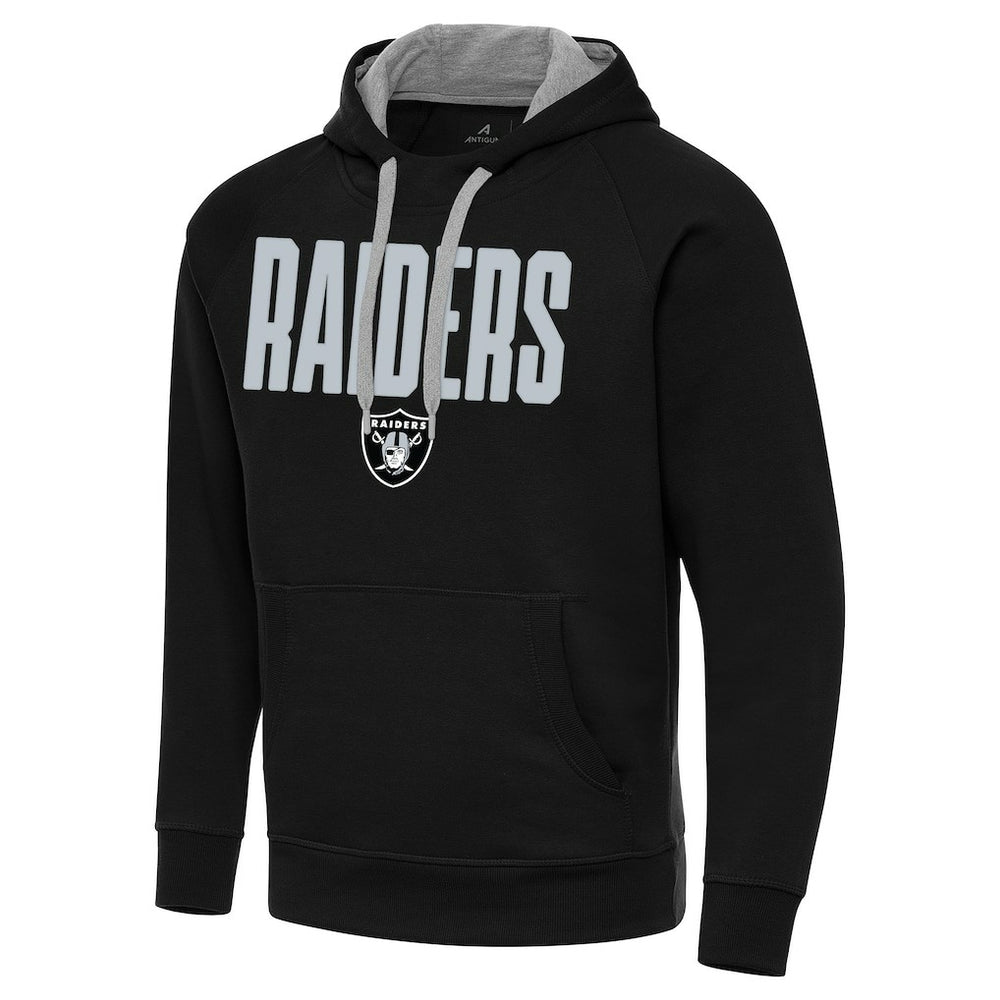 Las Vegas Raiders Antigua Victory Hoodie Black | NFL