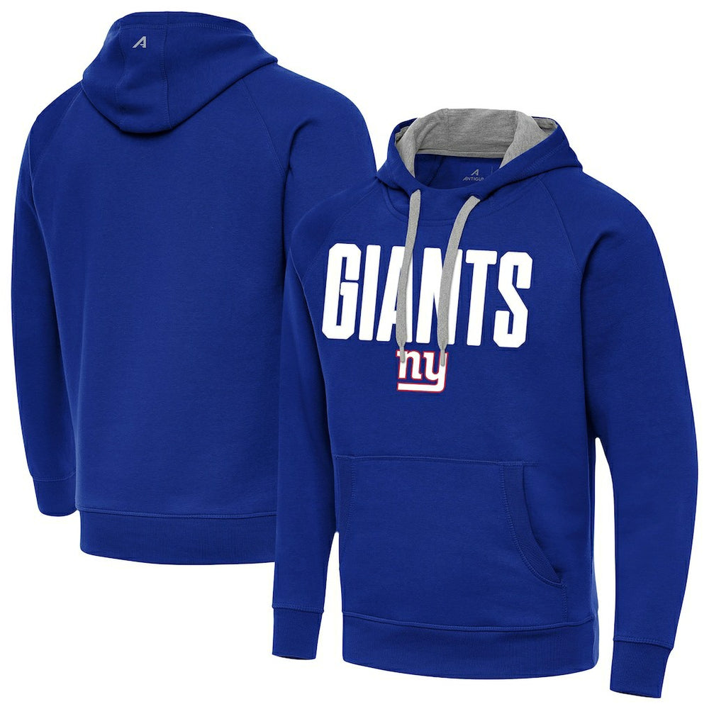 New York Giants Antigua Victory Hoodie Royal | NFL