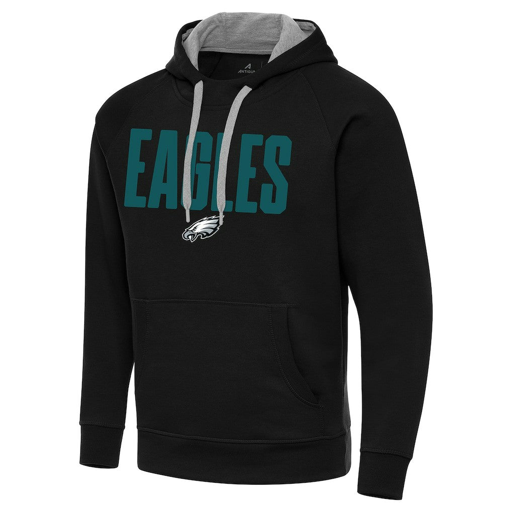 Philadelphia Eagles Antigua Victory Hoodie Black | NFL