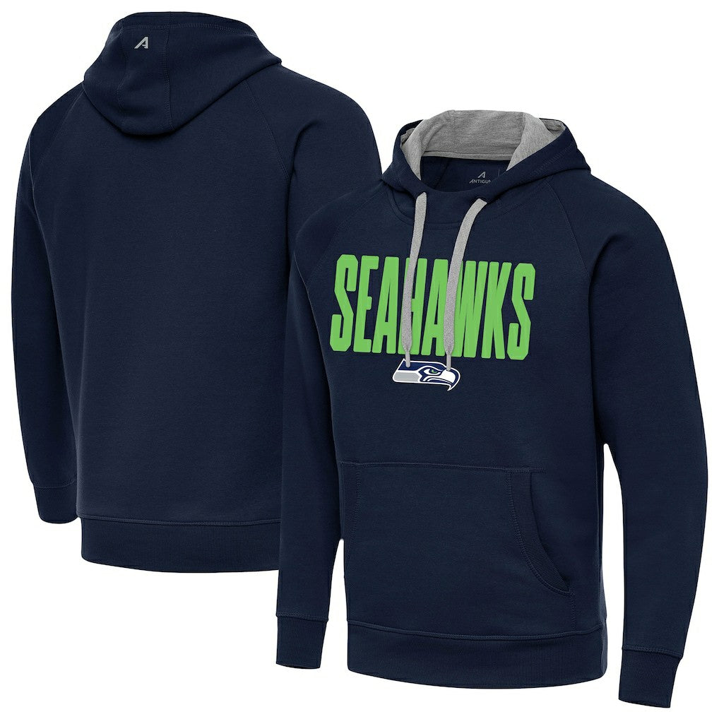Seattle Seahawks Antigua Victory Hoodie Navy | NFL