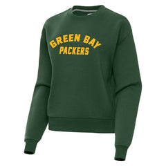 Green Bay Packers Antigua Women's Victory Sweatshirt Hunter Green | NFL