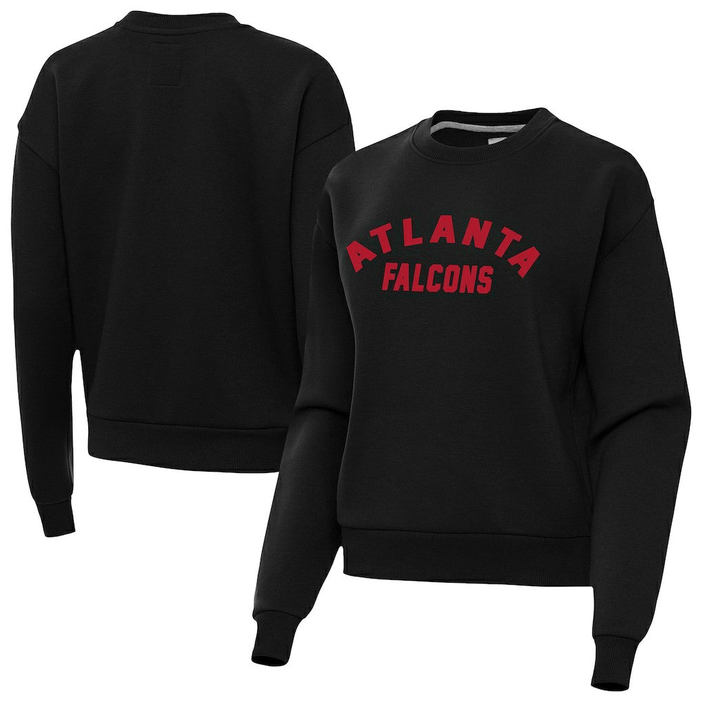 Atlanta Falcons Antigua Women's Victory Sweatshirt Black | NFL