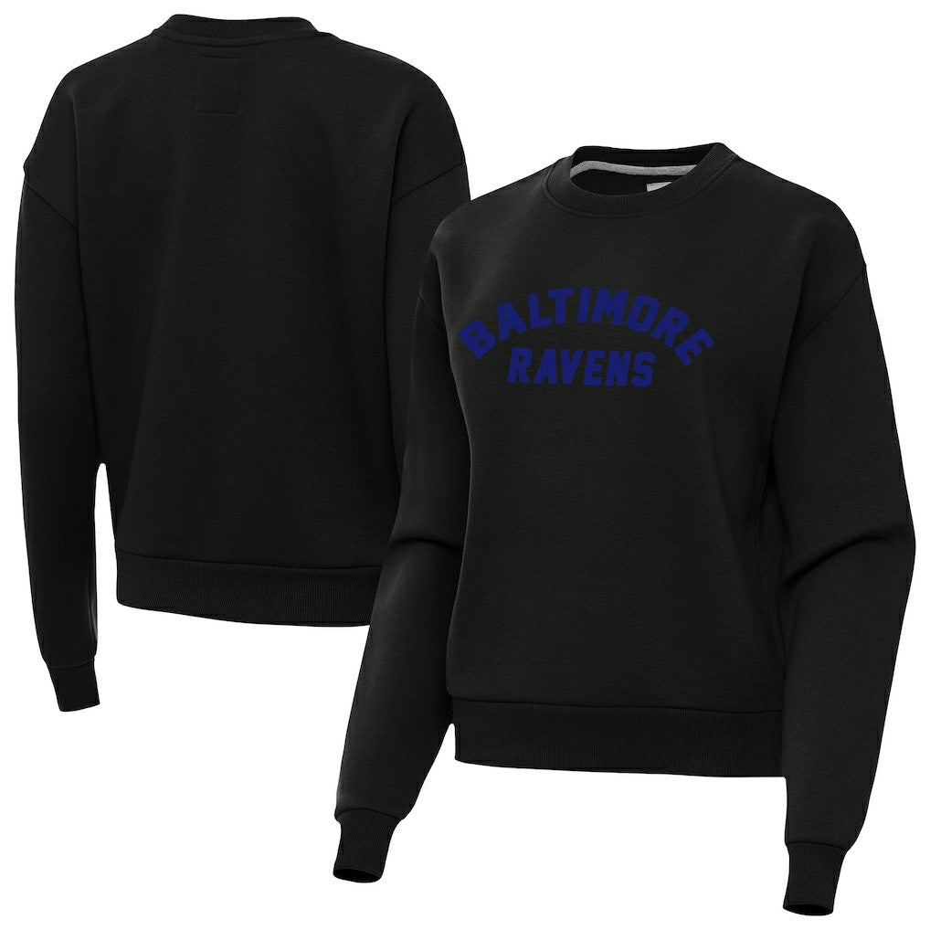 Baltimore Ravens Antigua Women's Victory Sweatshirt Black | NFL