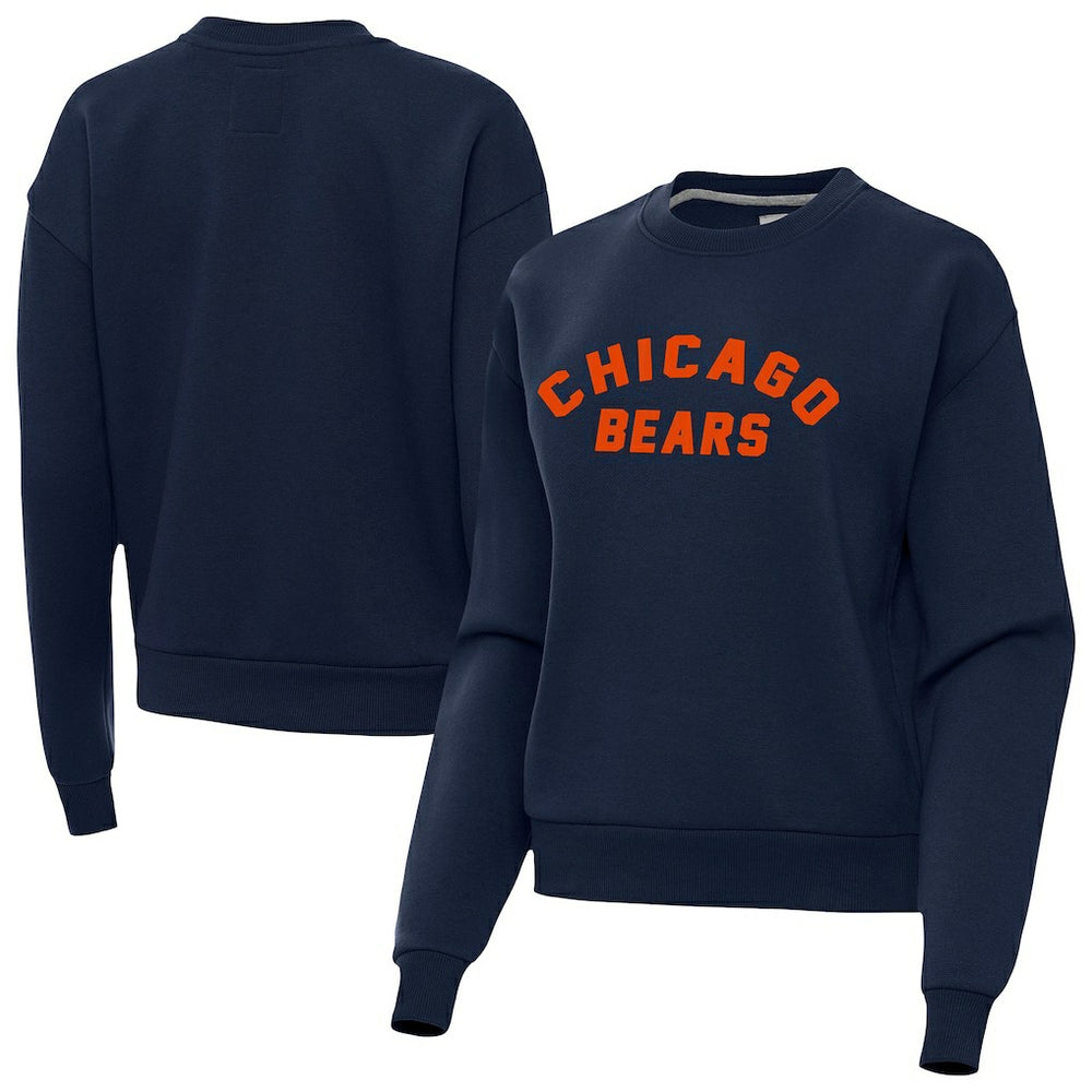Chicago Bears Antigua Women's Victory Sweatshirt Navy | NFL