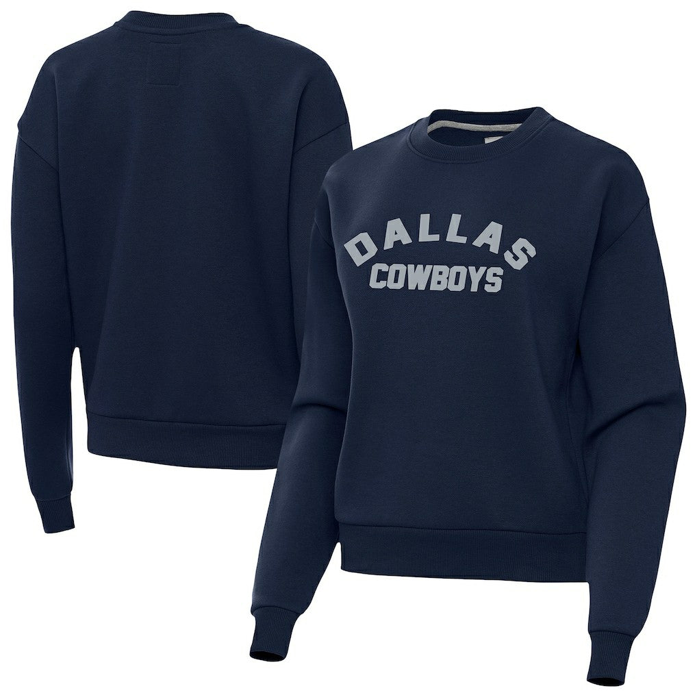 Dallas Cowboys Antigua Women's Victory Sweatshirt Navy | NFL