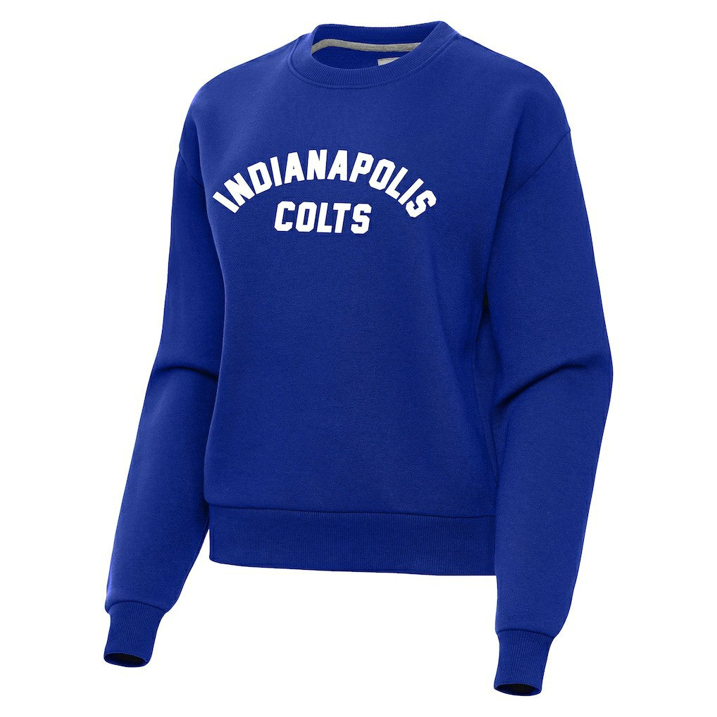 Indianapolis Colts Antigua Women's Victory Sweatshirt Royal | NFL