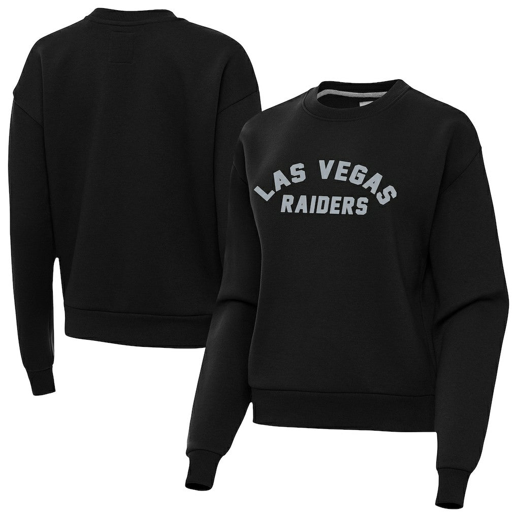 Las Vegas Raiders Antigua Women's Victory Sweatshirt Black | NFL