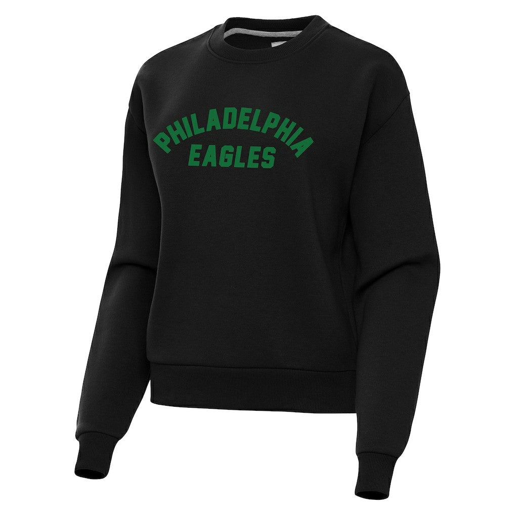 Philadelphia Eagles Antigua Women's Victory Sweatshirt Black | NFL
