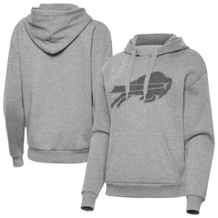 Buffalo Bills Antigua Women's Victory Hoodie Heather Gray | NFL