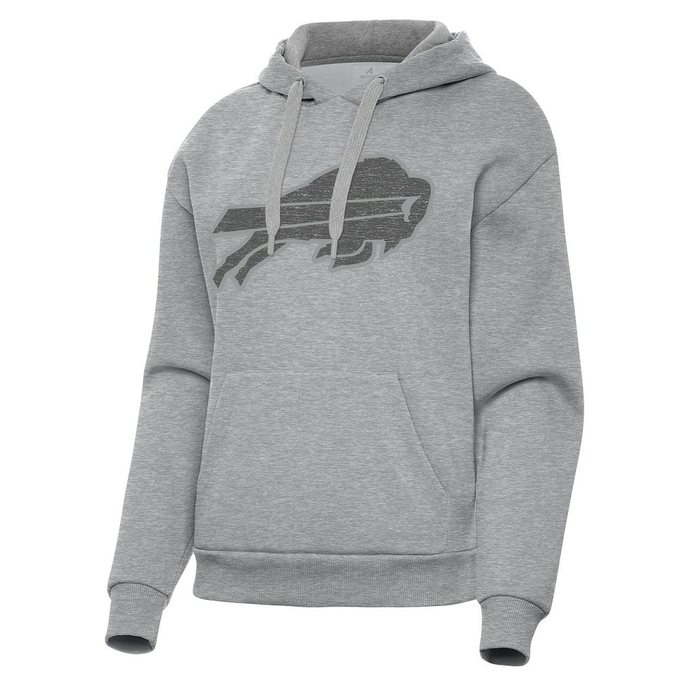 Buffalo Bills Antigua Women's Victory Hoodie Heather Gray | NFL