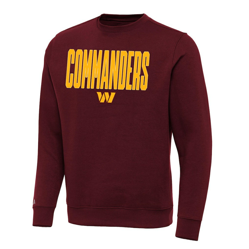 Washington Commanders Antigua Victory Sweatshirt Burgundy | NFL