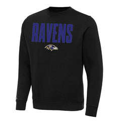 Baltimore Ravens Antigua Victory Sweatshirt Black | NFL