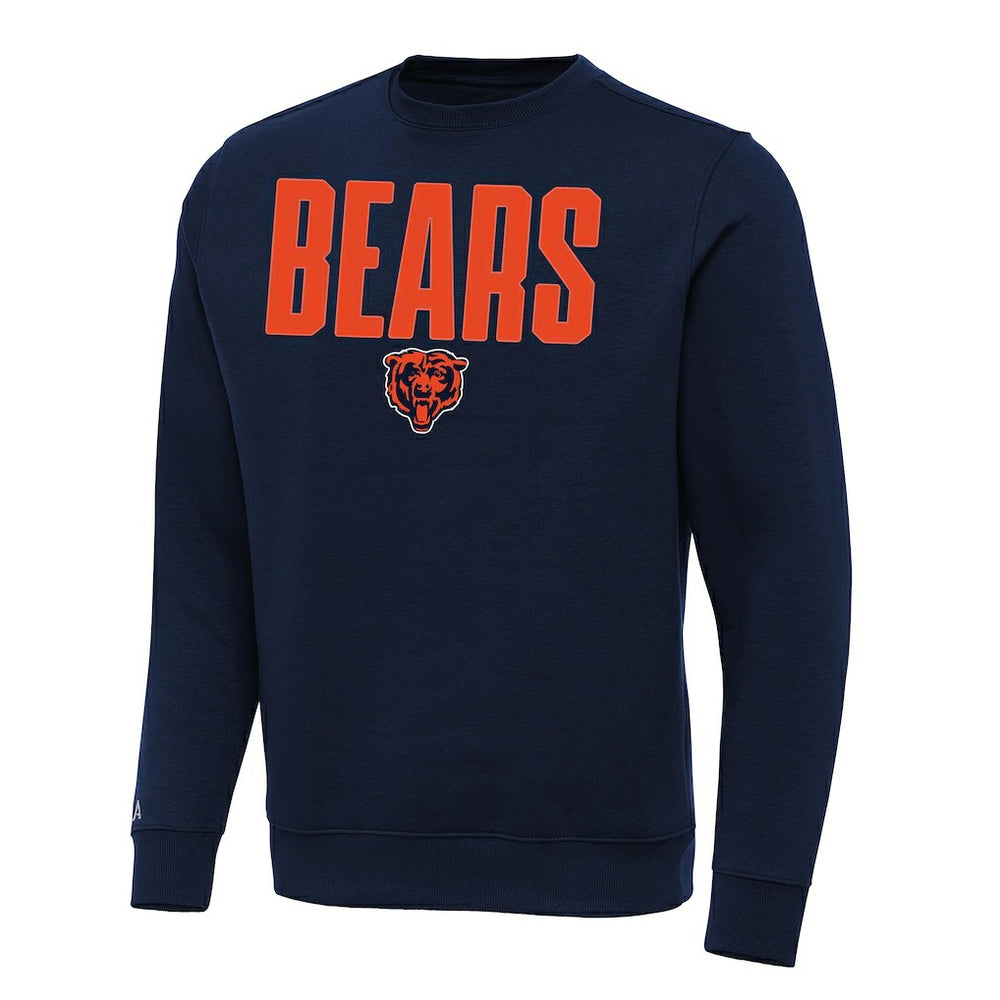 Chicago Bears Antigua Victory Sweatshirt Navy | NFL