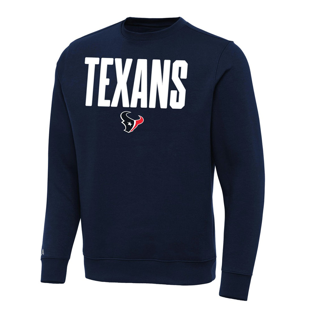 Houston Texans Antigua Victory Sweatshirt Navy | NFL
