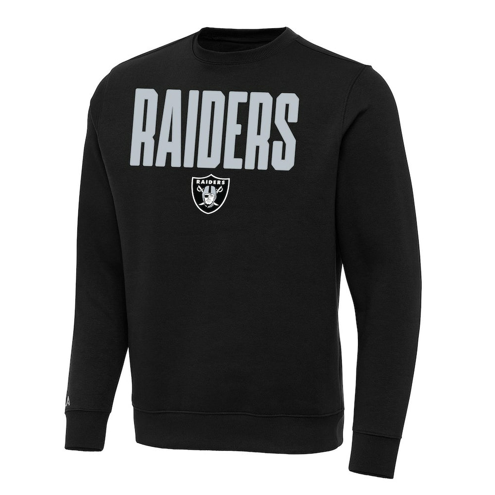 Las Vegas Raiders Antigua Victory Sweatshirt Black | NFL