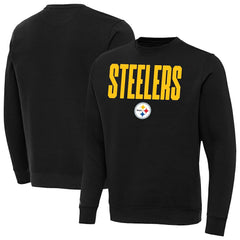 Pittsburgh Steelers Antigua Victory Sweatshirt Black | NFL