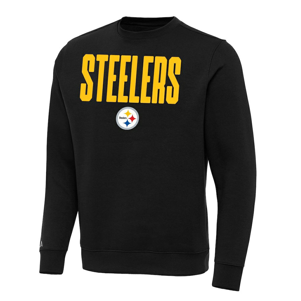 Pittsburgh Steelers Antigua Victory Sweatshirt Black | NFL