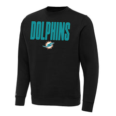 Miami Dolphins Antigua Victory Sweatshirt Black | NFL
