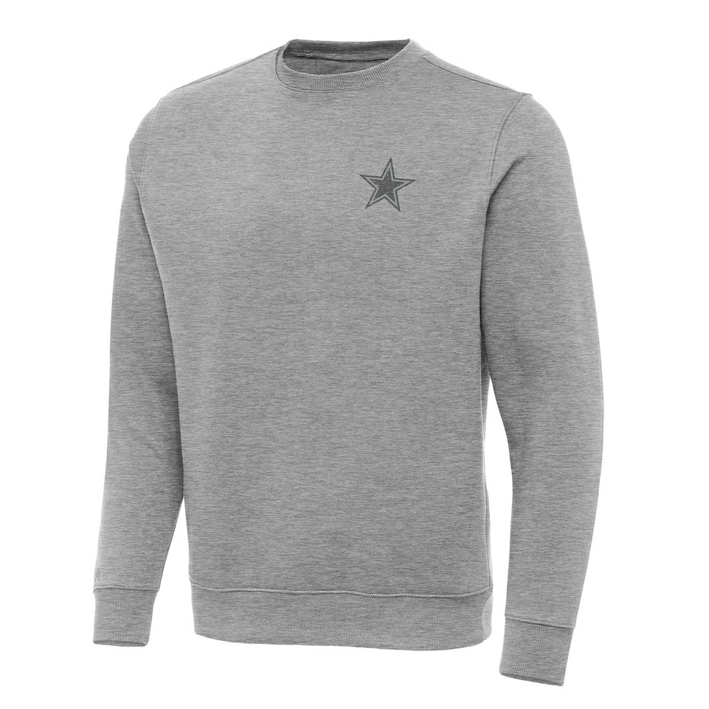 Dallas Cowboys Antigua Victory Sweatshirt Heather Gray | NFL