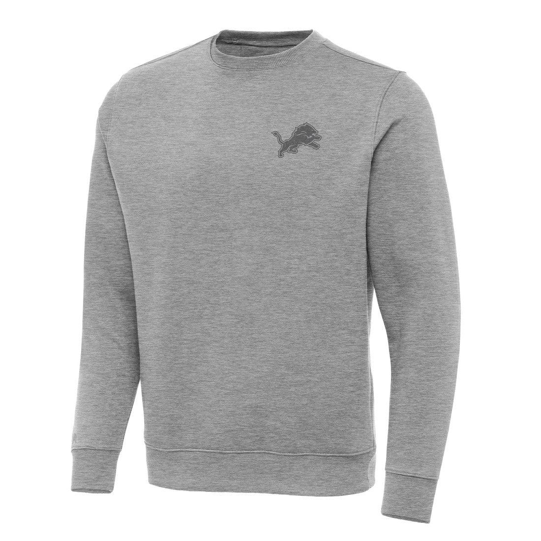 Detroit Lions Antigua Victory Sweatshirt Heather Gray | NFL