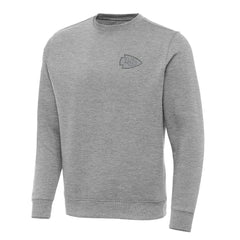 Kansas City Chiefs Antigua Victory Sweatshirt Heather Gray | NFL