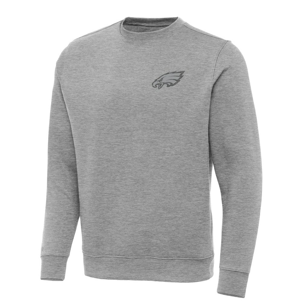 Philadelphia Eagles Antigua Victory Sweatshirt Heather Gray | NFL