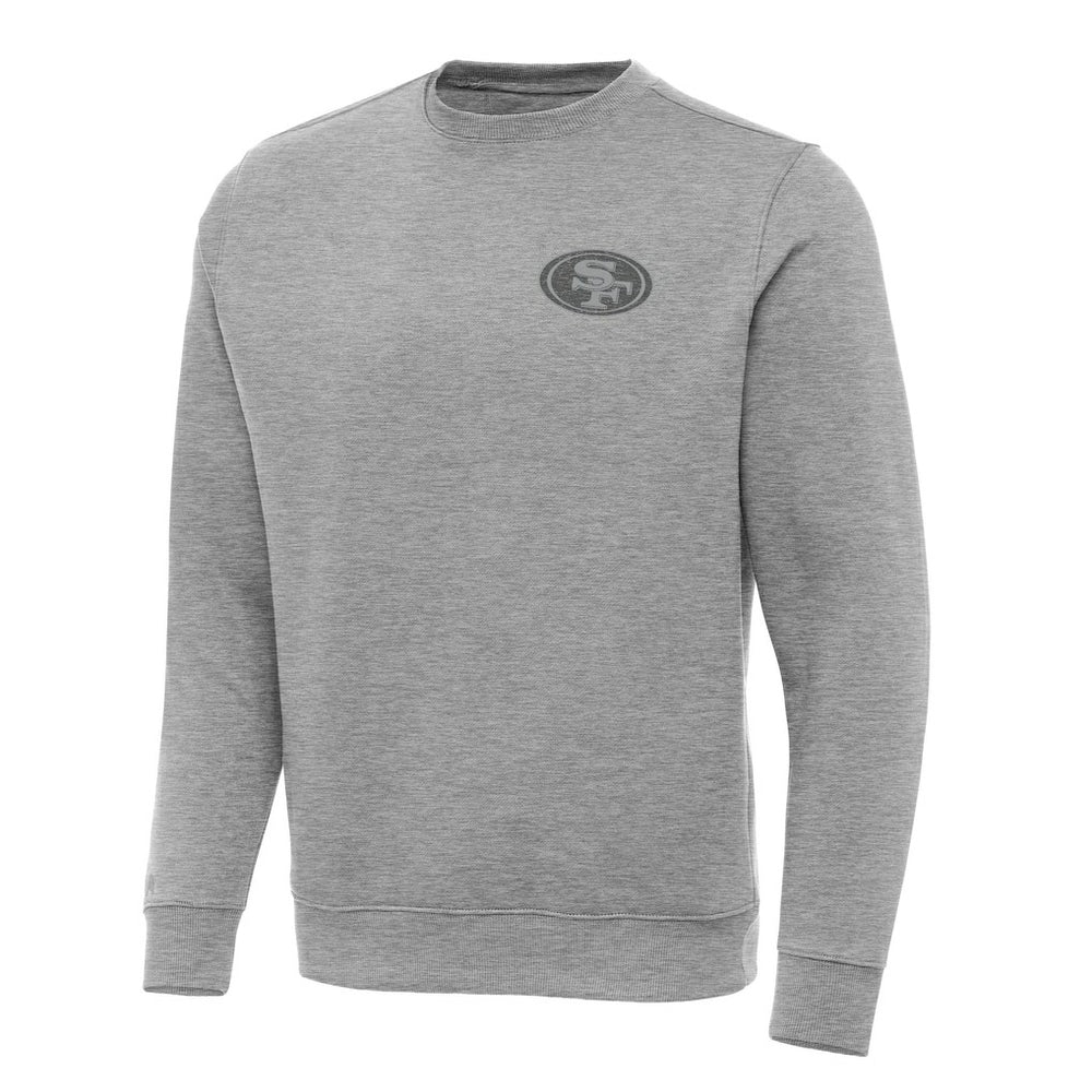 San Francisco 49ers Antigua Victory Sweatshirt Heather Gray | NFL