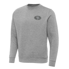San Francisco 49ers Antigua Victory Sweatshirt Heather Gray | NFL