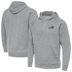 Buffalo Bills Antigua Victory Hoodie Heather Gray | NFL